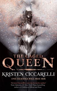 Book Cover for The Caged Queen by Kristen Ciccarelli