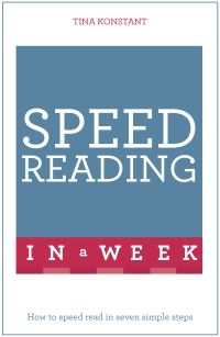 Book Cover for Speed Reading in a Week by Tina Konstant