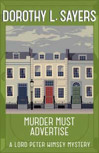 Book Cover for Murder Must Advertise by Dorothy L Sayers