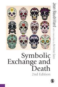 Book Cover for Symbolic Exchange and Death by Jean Baudrillard, Nicholas Gane