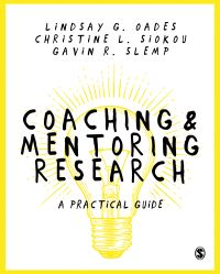 Book Cover for Coaching and Mentoring Research by Lindsay G Oades, Christine Leanne Siokou, Gavin R Slemp