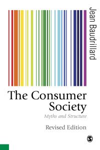 Book Cover for The Consumer Society by Jean Baudrillard, Barry Smart