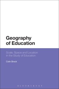 Book Cover for Geography of Education by Colin Brock