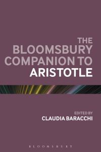Book Cover for The Bloomsbury Companion to Aristotle by Claudia Baracchi
