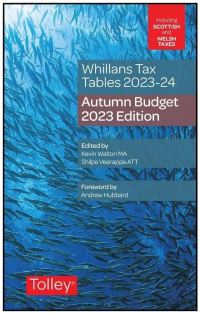 Book Cover for Whillans's Tax Tables 2023-24 by 