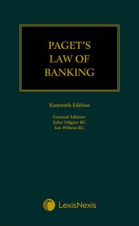 Book Cover for Paget's Law of Banking by John R Paget