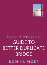 Book Cover for Guide to Better Duplicate Bridge by Ron Klinger