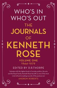 Book Cover for Who's in, Who's Out Volume One 1944-1979 by Kenneth Rose