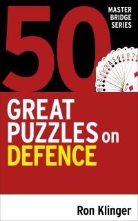 Book Cover for 50 Great Puzzles on Defence by Ron Klinger