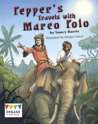 Book Cover for Pepper's Travels With Marco Polo by Nancy Harris