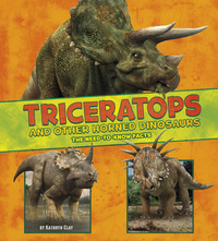 Book Cover for Triceratops and Other Horned Dinosaurs by Kathryn Clay