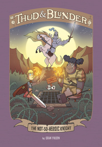 Book Cover for The Not-So-Heroic Knight by B A Hoena