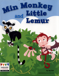 Book Cover for Min Monkey and Little Lemur by Jay Dale