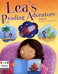 Book Cover for Lea's Reading Adventure by Jay Dale