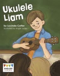 Book Cover for Ukulele Liam by Lucinda Cotter