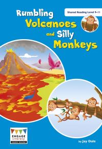 Book Cover for Rumbling Volcanoes and Silly Monkeys by Danielle S Hammelef