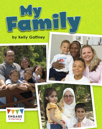 Book Cover for My Family by Kelly Gaffney