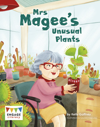 Book Cover for Mrs Magee's Unusual Plants by Kelly Gaffney