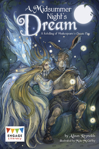 Book Cover for A Midsummer Night's Dream by A M Reynolds, William Shakespeare