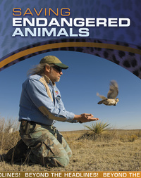 Book Cover for Saving Endangered Animals by Jilly Hunt