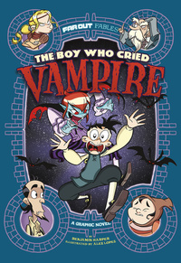 Book Cover for The Boy Who Cried Vampire by Benjamin Harper