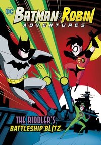 Book Cover for The Riddler's Battleship Blitz by J E Bright, Bob Kane, Bill Finger