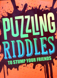 Book Cover for Puzzling Riddles to Stump Your Friends by Michael Dahl