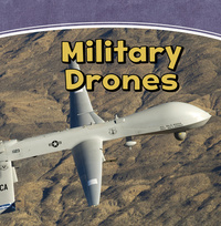 Book Cover for Military Drones by Matt Scheff