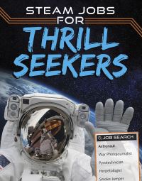 Book Cover for STEAM Jobs for Thrill Seekers by Sam Rhodes