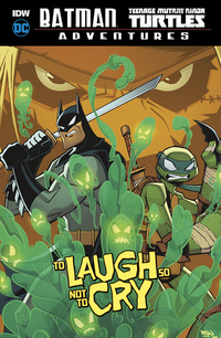 Book Cover for To Laugh So Not to Cry by Matthew K Manning, Leonardo Ito, IDW Publishing, Inc DC Comics