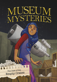 Book Cover for The Case of the Empty Crates by Steven Brezenoff
