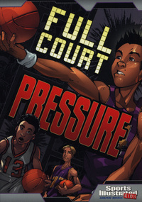 Book Cover for Full Court Pressure by Jessica Gunderson, Jorge González