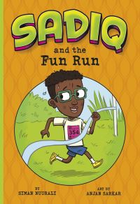 Book Cover for Sadiq and the Fun Run by Siman Nuurali