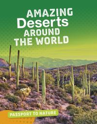Book Cover for Amazing Deserts Around the World by Rachel Castro