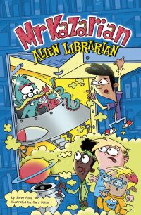 Book Cover for Mr Kazarian, Alien Librarian by Steve Foxe