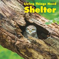 Book Cover for Living Things Need Shelter by Karen Aleo