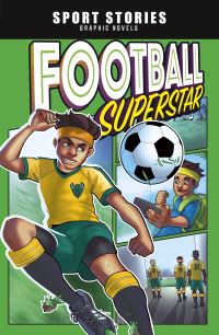 Book Cover for Football Superstar by Brandon Terrell