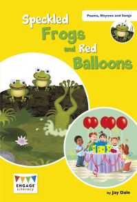 Book Cover for Speckled Frogs and Red Balloons by Jay Dale