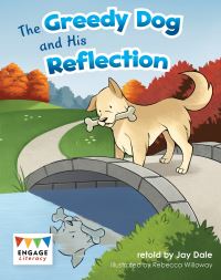 Book Cover for The Greedy Dog and His Reflection by Jay Dale