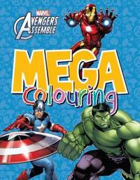 Book Cover for Marvel Avengers Assemble Mega Colouring by Parragon Books