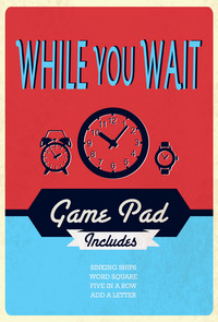 Book Cover for While You Wait Game Pad by Parragon Books Ltd