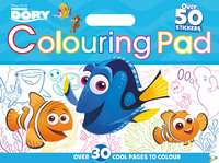 Book Cover for Disney Pixar Finding Dory Colouring Floor Pad by Parragon Books Ltd
