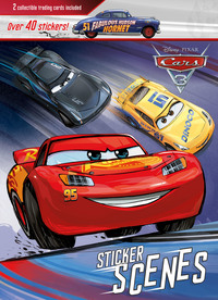 Book Cover for Disney Pixar Cars 3 Sticker Scenes by Parragon Books Ltd