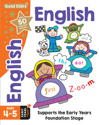 Book Cover for Gold Stars English Ages 4-5 Early Years by Frances Mackay