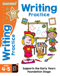 Book Cover for Gold Stars Writing Practice Ages 4-5 Early Years by Frances Mackay