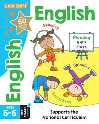 Book Cover for Gold Stars English Ages 5-6 Key Stage 1 by Monica Hughes, Betty Root