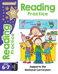 Book Cover for Gold Stars Reading Practice Ages 6-7 Key Stage 1 by Catherine Casey, Nina Filipek