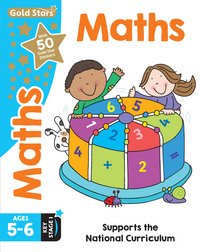 Book Cover for Gold Stars Maths Ages 5-6 Key Stage 1 by Peter Patilla
