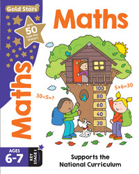Book Cover for Gold Stars Maths Ages 6-7 Key Stage 1 by Peter Patilla