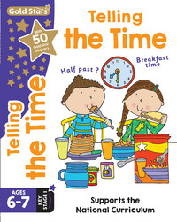 Book Cover for Gold Stars Telling the Time Ages 6-7 Key Stage 1 by Nina Filipek, Betty Root